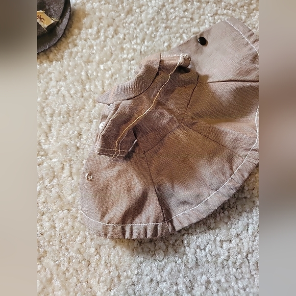 RARE Antique TERRI LEE Co 11-956 Official BROWNIE SCOUT Green doll Girl OUTFIT - Picture 6 of 11